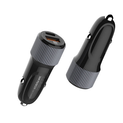 LDNIO C510Q USB C Fast Car Charger 36W PD+QC3.0 Fast Charging in Car charger - Black LDNIO C510Q USB C Fast Car Charger 36W PD+QC3.0 Fast Charging in Car charger - Black